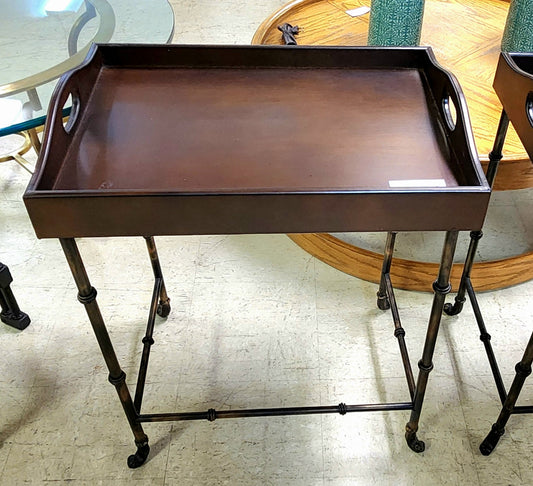 HOBBY LOBBY Brown Wood ACCENT TABLE