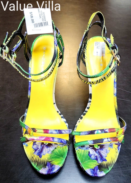 WOMEN'S BANDOLINO Yellow Print Sandal SHOES