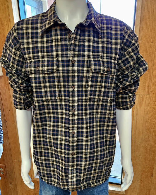 MEN'S GAP Blue Plaid SHIRT