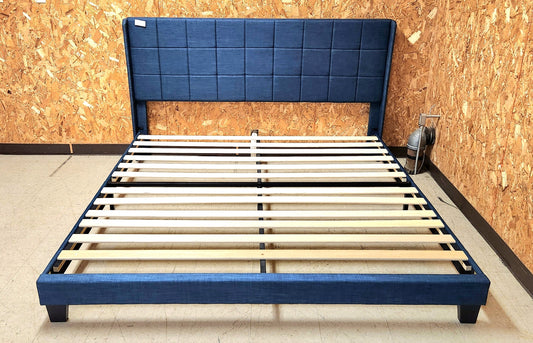 King Blue BED SET