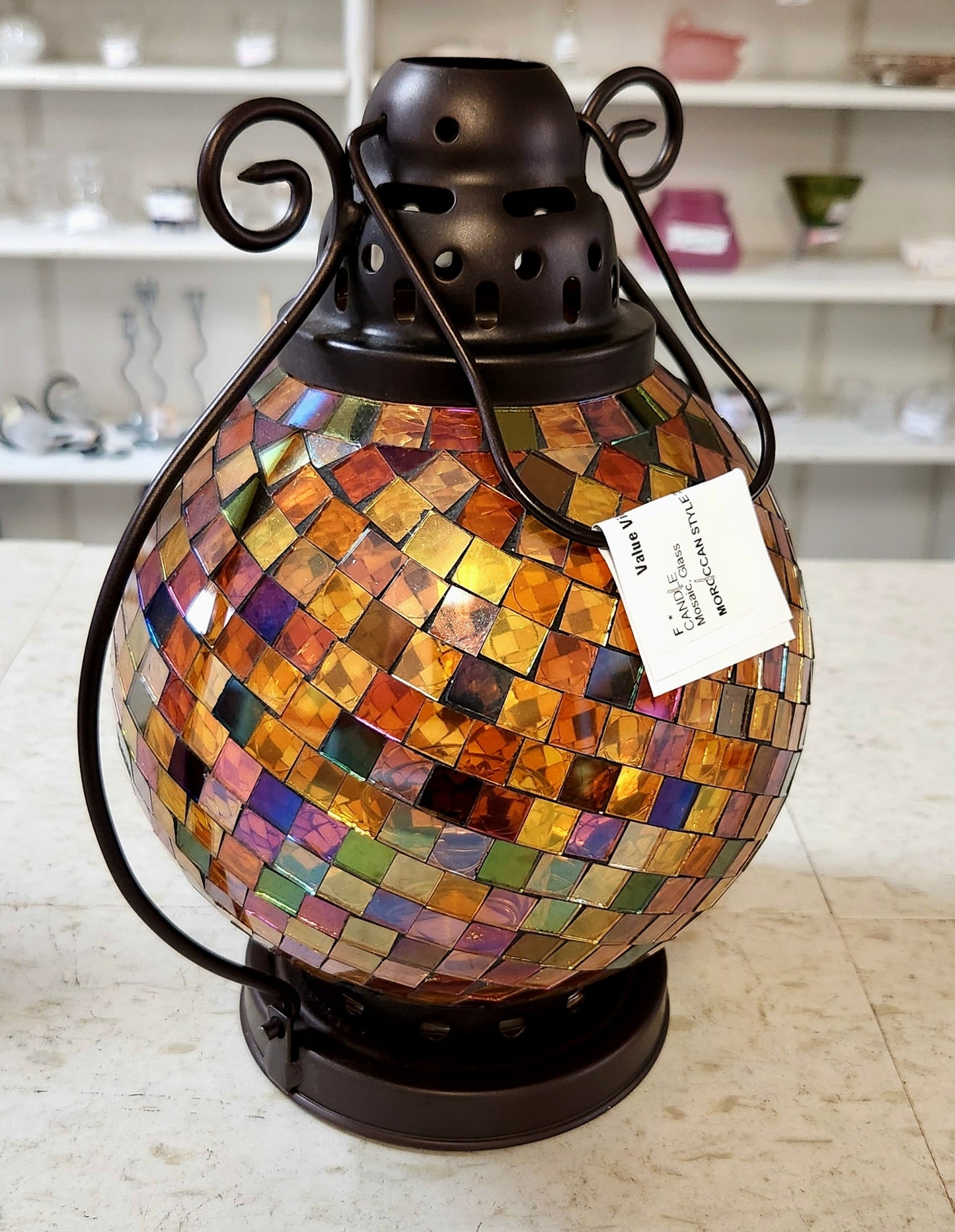 Mosaic Glass CANDLE