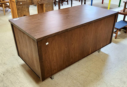 Mid Century Brown Wood DESK