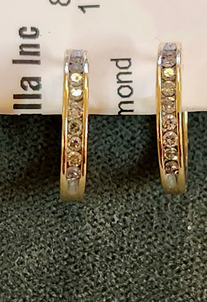 WOMEN'S Gold Diamond EARRINGS