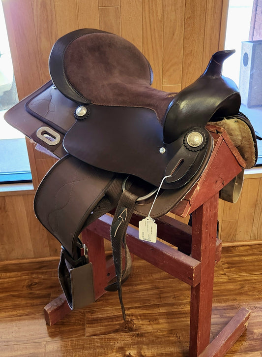 Brown Synthetic SADDLE PET